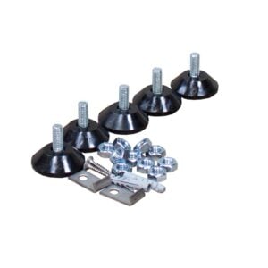 Stilleskruer - M10X30 pose med 5 stk til halvrund rist