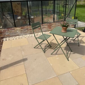 Sandsten 2,5 cm "Jurassic" C-Mix læggemønster