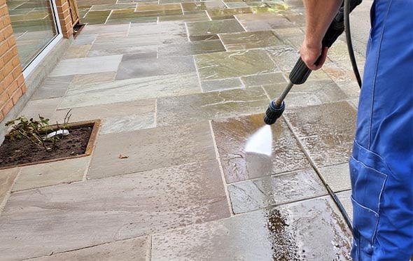 vedligehold af sandsten