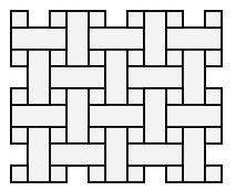 basket weave smaa belaegningssten