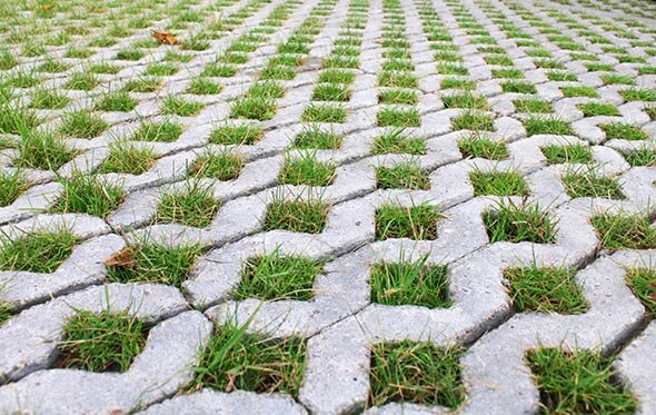hvordan laegger man graesarmeringsten