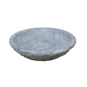 Fuglebad Ø45xH11 cm indvendig poleret Mørkegrå