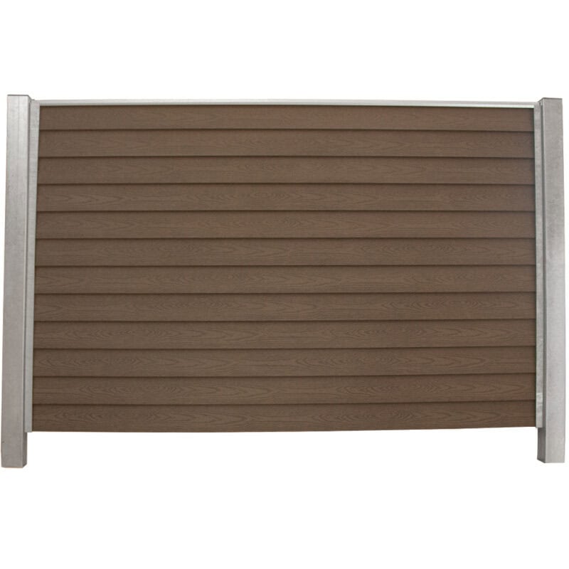 komposithegn klink moseeg med staalstolper