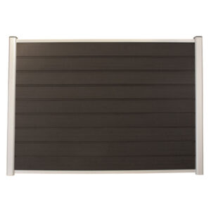 Komposit Lige Sort med alustolper