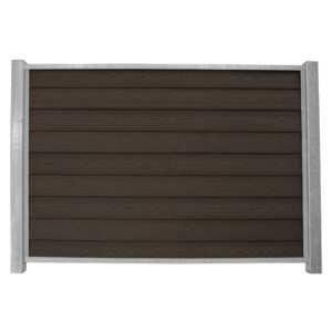 Mini Klink Sort med stålstolper