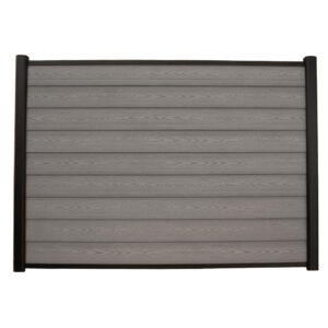 Komposit Mini Klink Grå med sorte alustolper