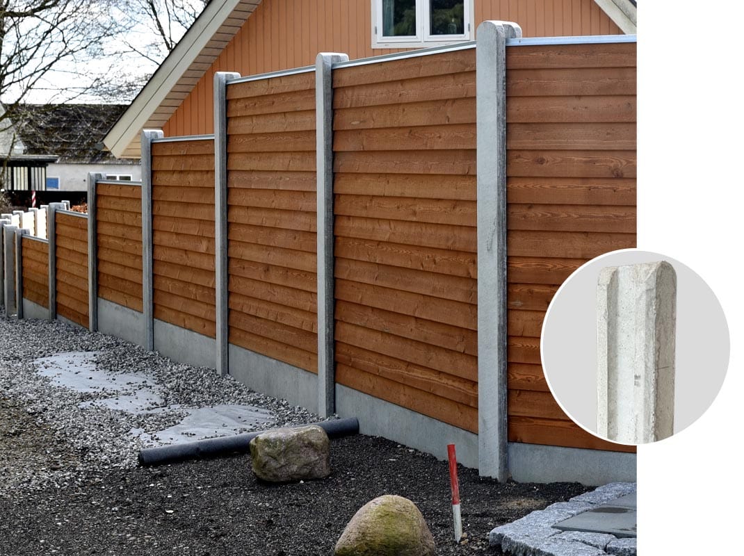 pine bullklink betonstolper fokus