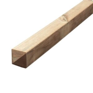 Træstolpe 7x7x180 cm Trykimprægneret