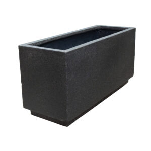 Fiberbeton krukke Sort / Antracit L76 x B28 x H36 cm