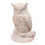 Terracotta ugle "Günther" H46xB17xD26