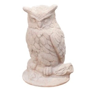 Terracotta ugle "Günther" H46xB17xD26