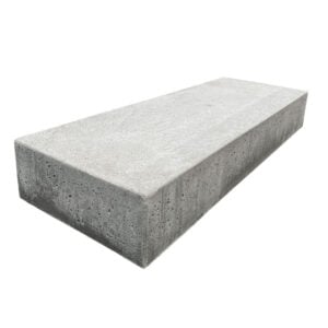 Beton trappetrin 110x40x16 cm Grå Rustik