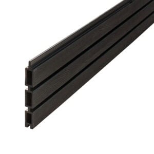 Liste Kompositprofil 2,5x17x180 cm Antracit Sort - bræt