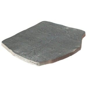 Keramisk trædesten Antracit 42-36x2 cm