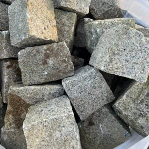 Granit brosten Lysgrå G603 - brugte