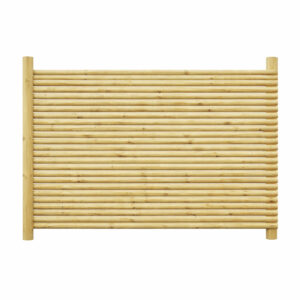 Raftehegn tryk Ø5 cm med runde trykimprægneret stolper