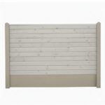 Bullblok Grå med grå betonstolper