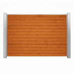 Bullklink Pine med stålstolper