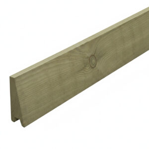 Bullklink Trykimprægneret Ru 4,5 x 12 x 250 cm - bræt