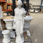 Marmorstatue Hebe Ø32xH140 cm