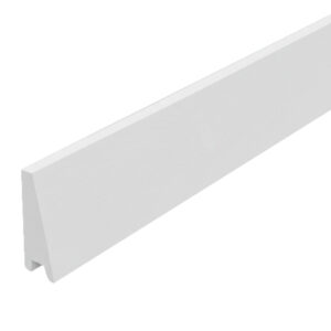 Bullklink Hvid 4,5 x 12 x 189 cm - bræt