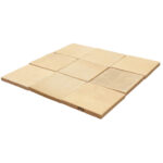 Trappetegl Okker 20x20x2 cm