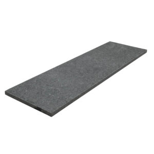 Granit trappeflise 30x100x2 cm Angola Black G684A