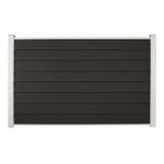 XL Klink H15 cm Sort / Antracit med alustolper